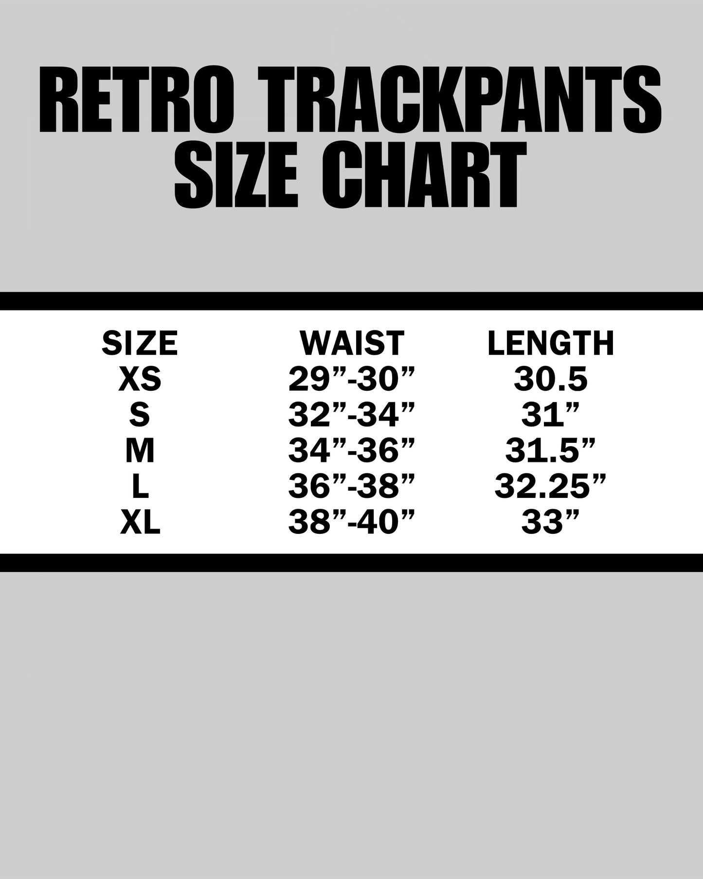 Out of Bias clothing brand “Retro” Trackpants that features Out of Bias clothing brand signature front striped detailing. Also features Out of Bias clothing brand signature extra long drawstring. Made of 100% French Terry Cotto. Out of Bias clothing brand made these trousers with the perfect baggy fit.